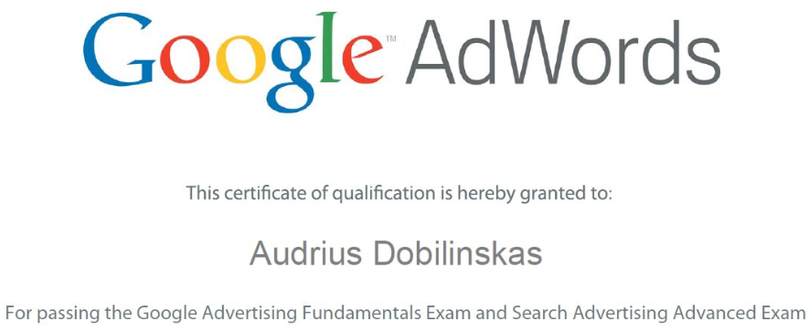 AdWords Certification - Why you should use Google AdWords?